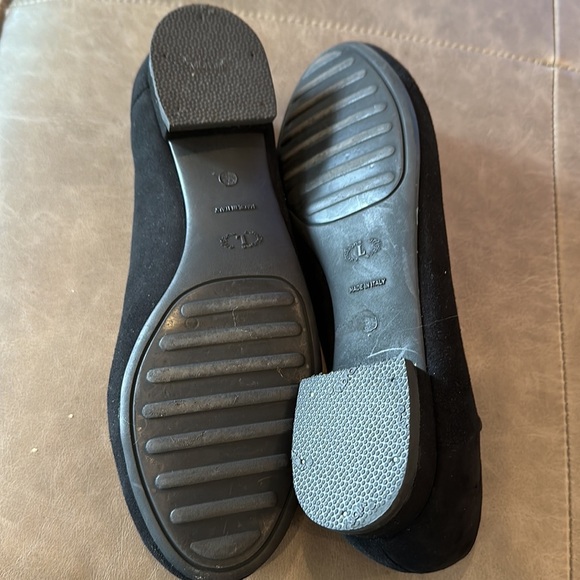 Sesto Meuuci Black Suede Embellished Slip-On Loafers Size 8 - Picture 7 of 12